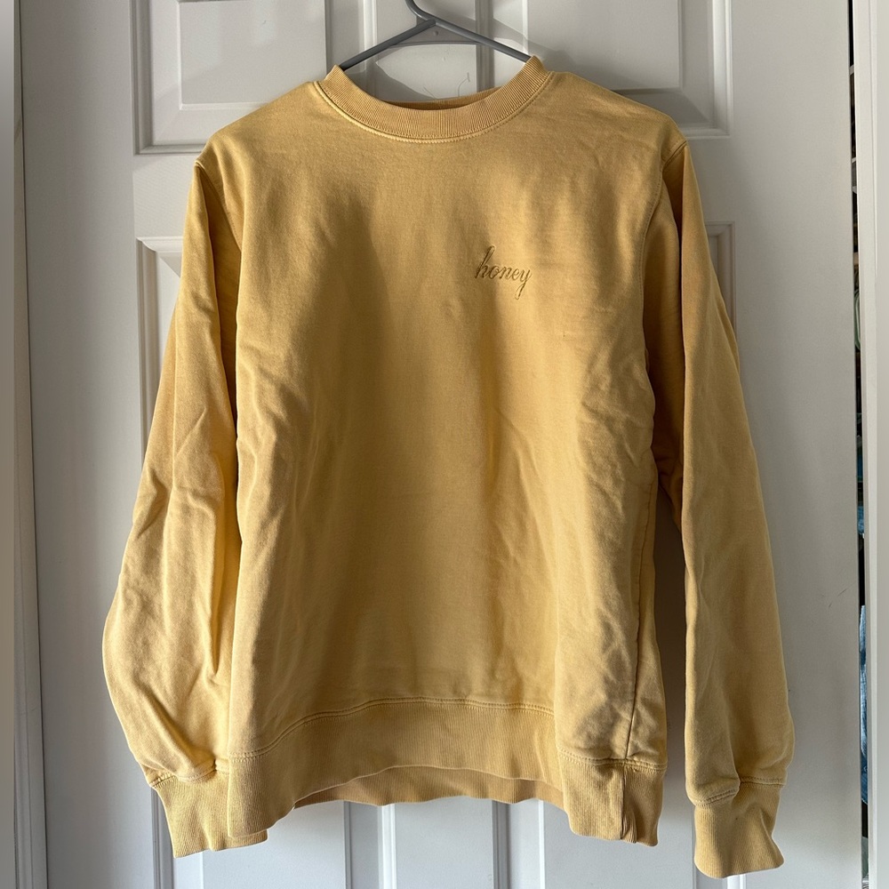 Brandy Melville honey sweatshirt